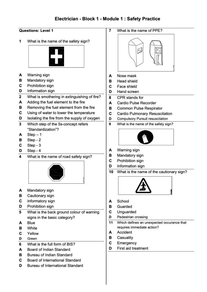 AITT Apprentice Exam Paper 